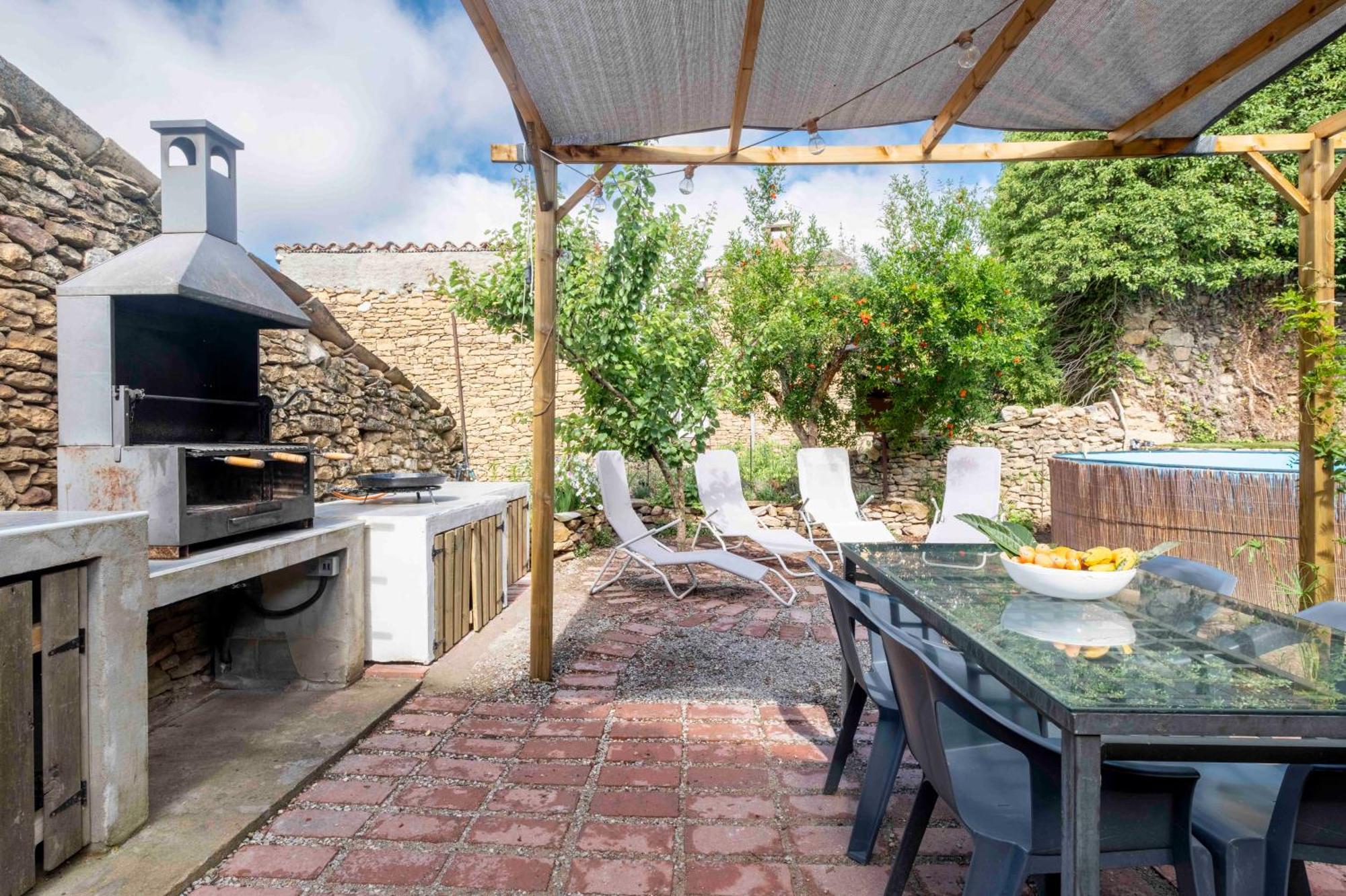 Vila Casa Acollidora I Familiar Amb Jardi I Barbacoa Ager Exteriér fotografie