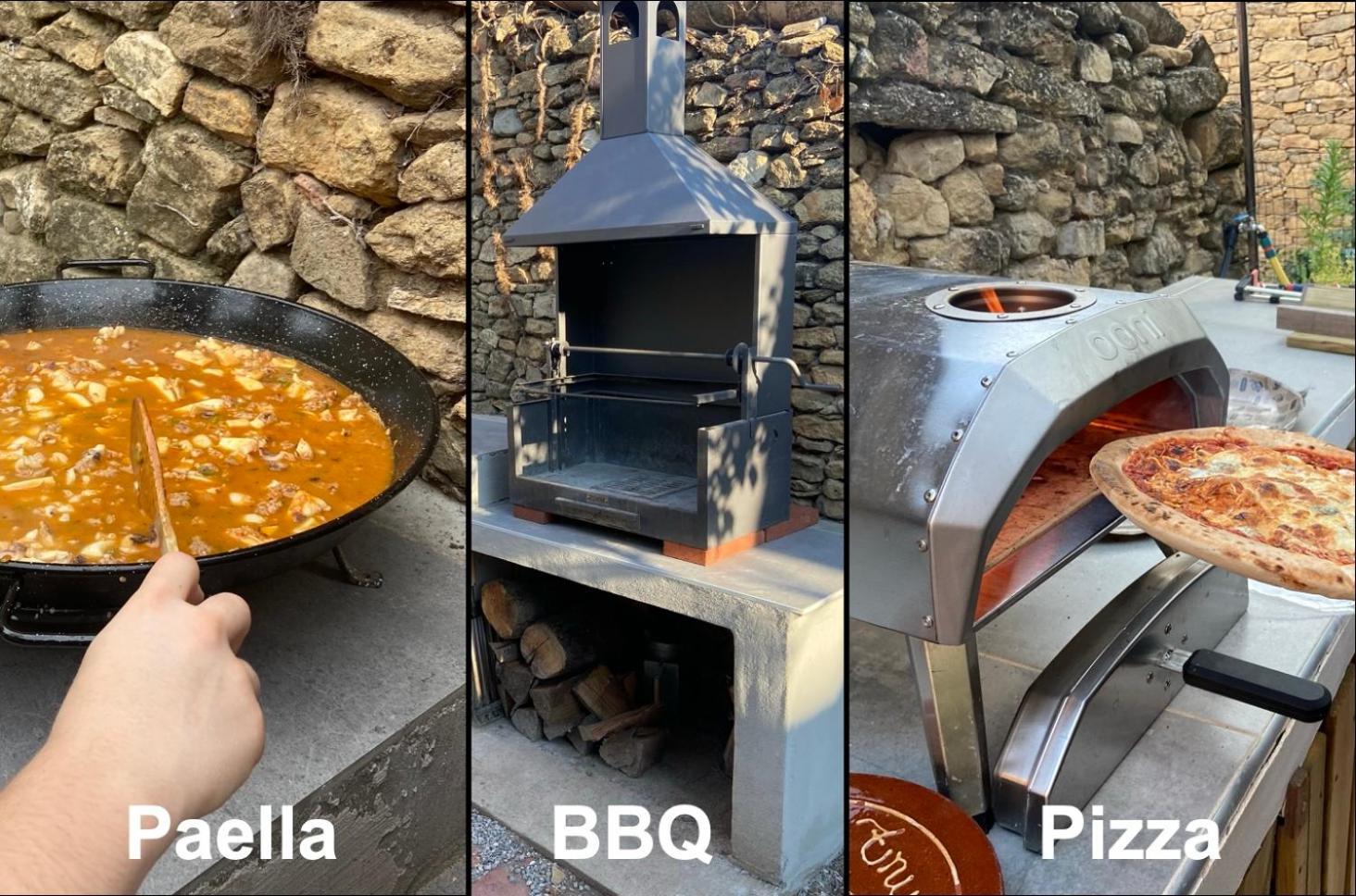 Vila Casa Acollidora I Familiar Amb Jardi I Barbacoa Ager Exteriér fotografie